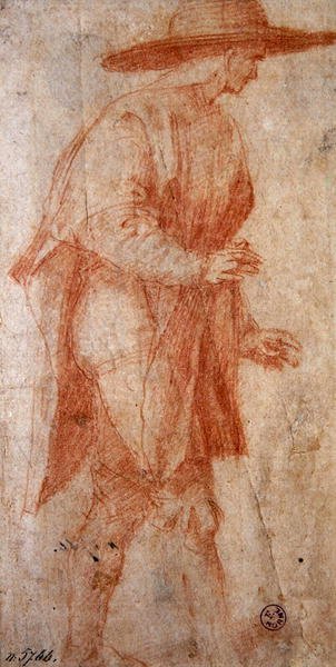Paysanne avec un chapeau - Francesco Ubertini Il Bacchiacca