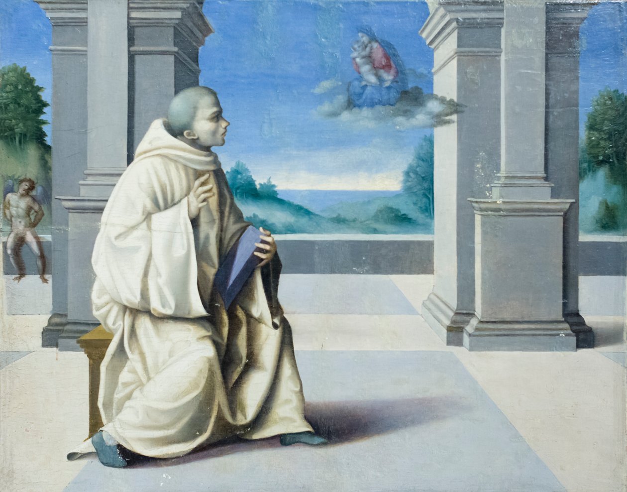 Vision de saint Bernard de Clairvaux - Francesco Ubertini Verdi Bachiacca