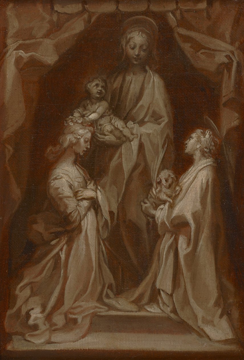 Étude pour la Vierge et l