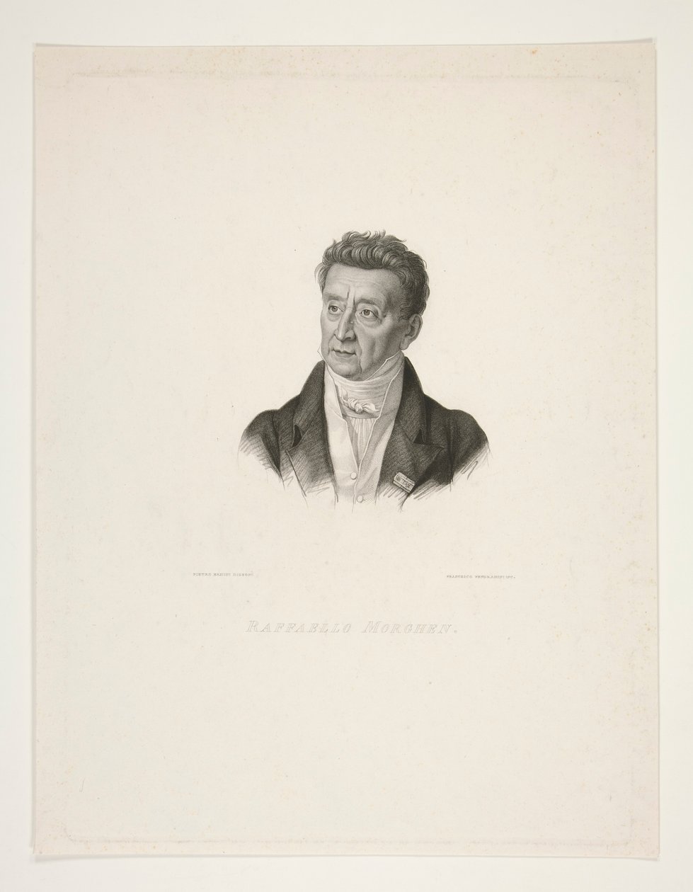 Portrait de Raphael Morghen - Francesco Vendramini