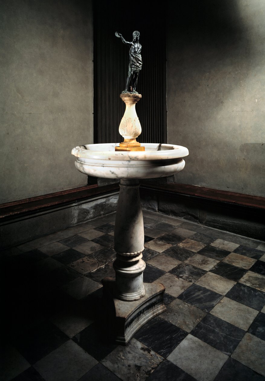 Bénitier avec statue de Saint Jean-Baptiste - Francesco da Sangallo