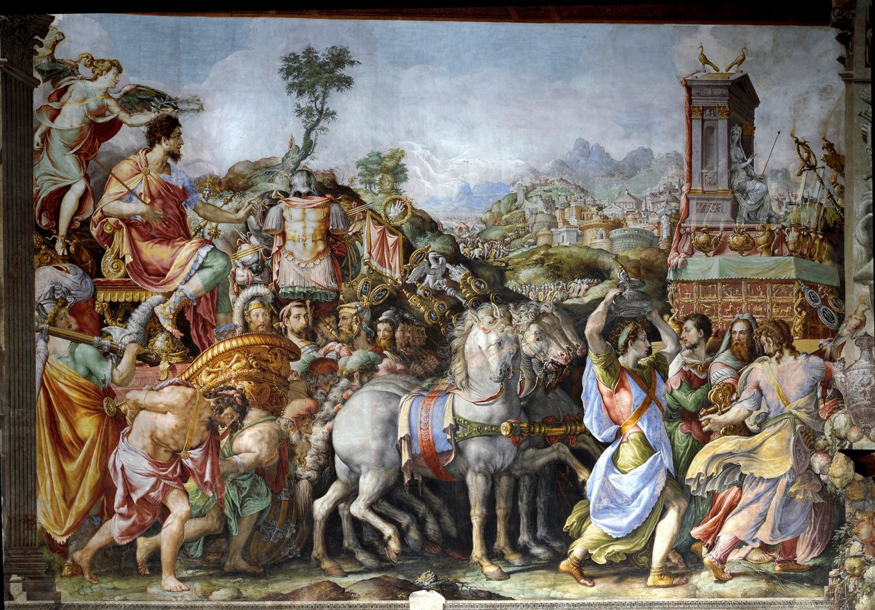 Le triomphe de Marcus Furius Camillus, général et homme d