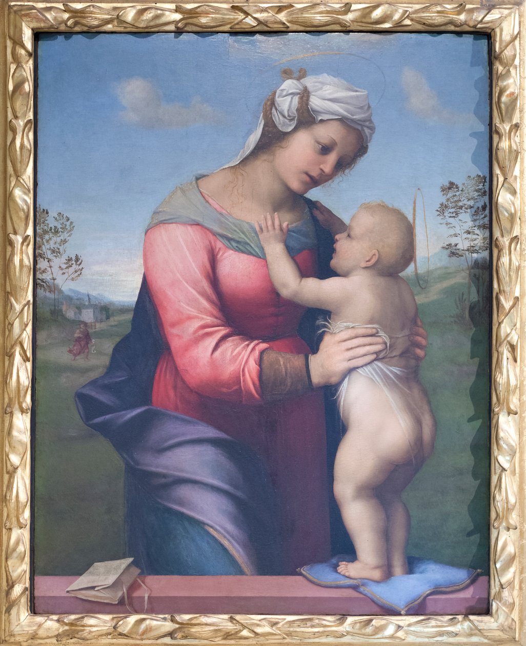 Madone et enfant - Francesco di Cristofano Franciabigio