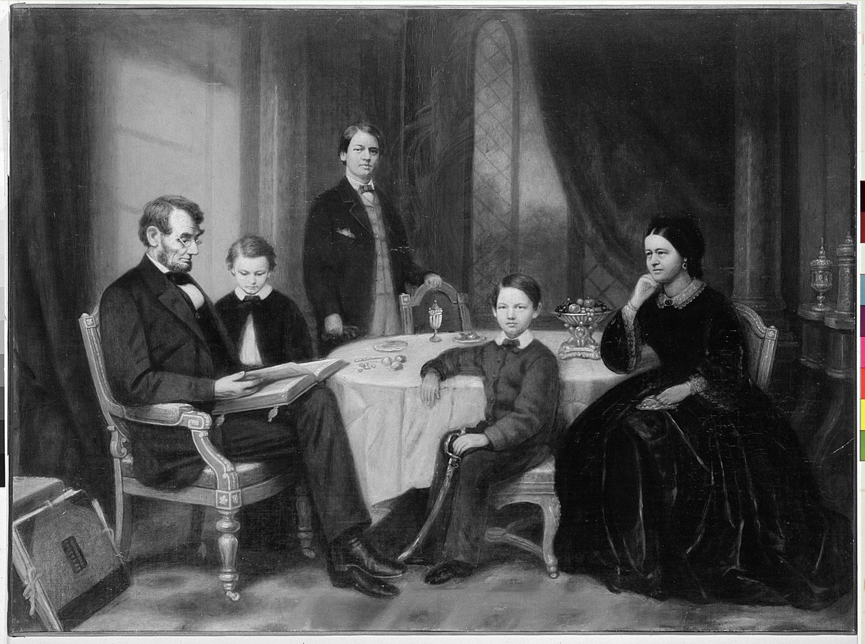 La Famille Lincoln, c.1865 - Francis Bicknell Carpenter