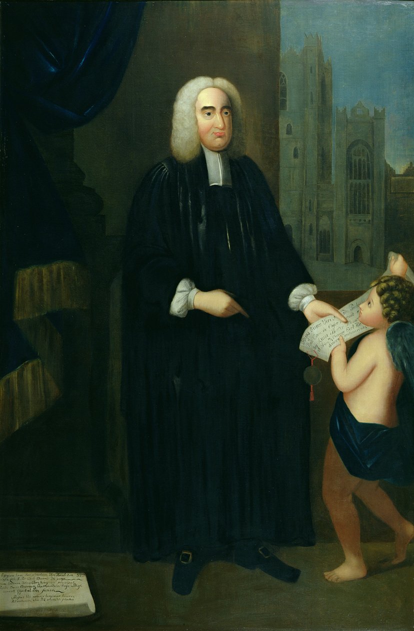 Portrait de Jonathan Swift (1667-1745) - Francis Bindon