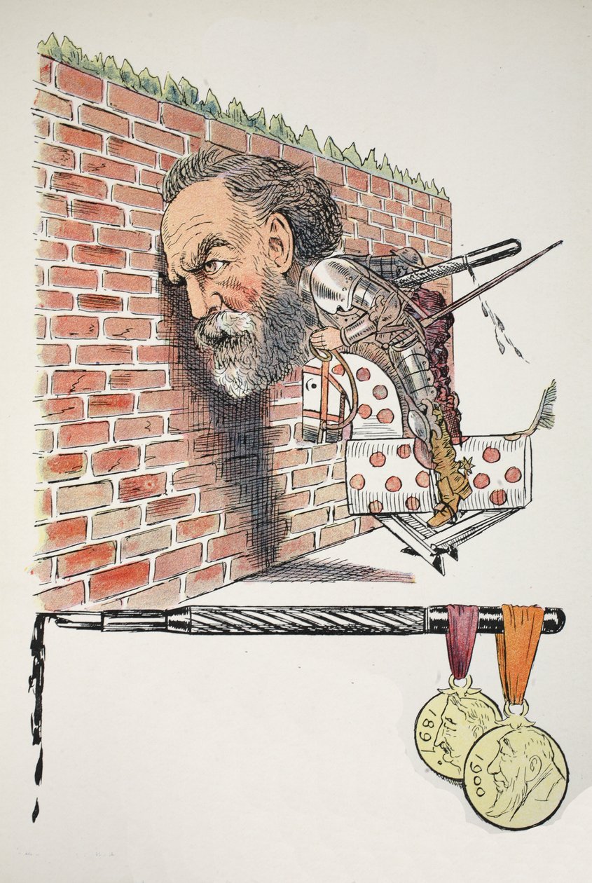Une Poussée Q, illustration de L