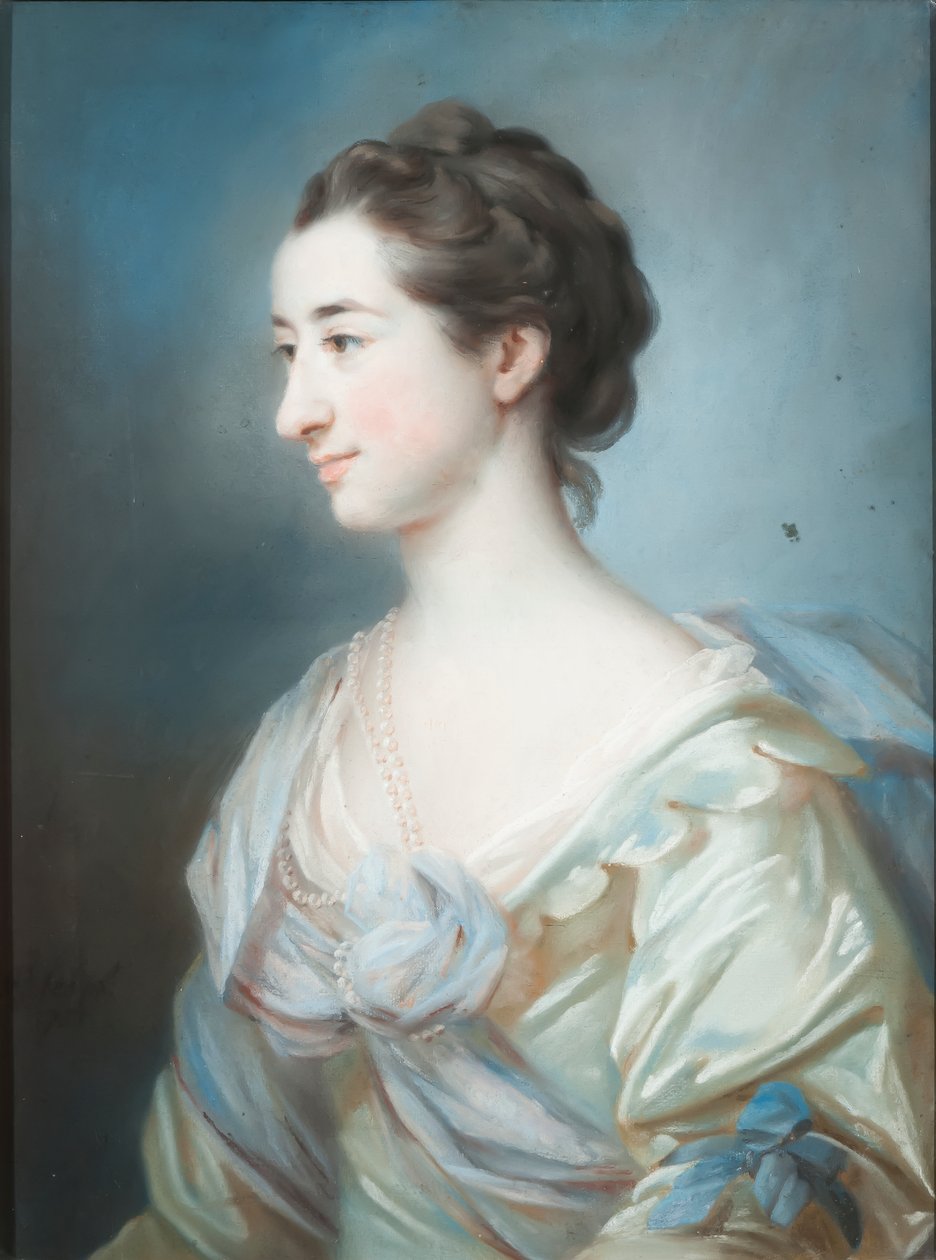 Portrait d'Elizabeth Thornton, 1755 | Francis Cotes