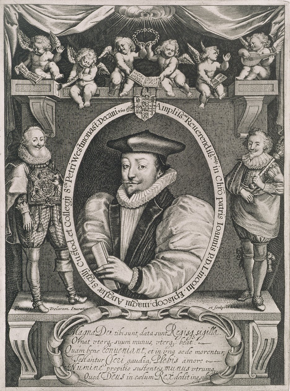 Portrait de John Williams (1582-1650) évêque de Lincoln et doyen de Westminster, gravé par l