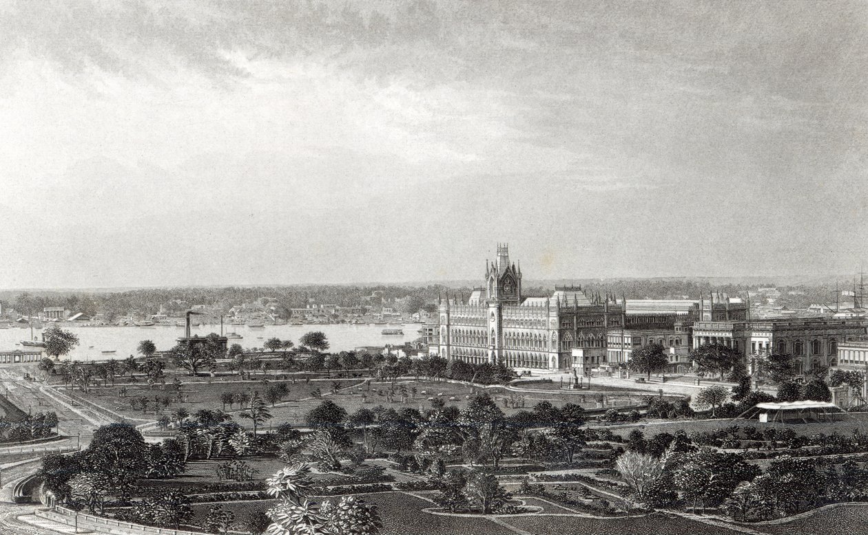 Calcutta, gravé par R. Dawson d