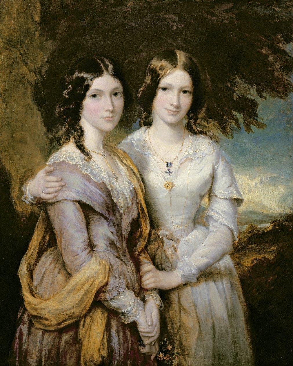 Annabella, Lady Lamington et Frederica, Comtesse de Scarbrough, filles d
