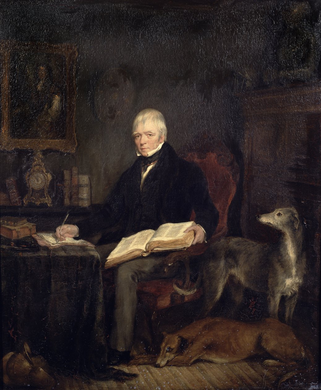 Portrait de Sir Walter Scott - Francis Grant