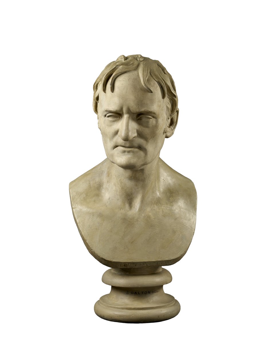 Buste de John Dalton DCL, 1834 (plâtre) - Francis Legatt Chantrey