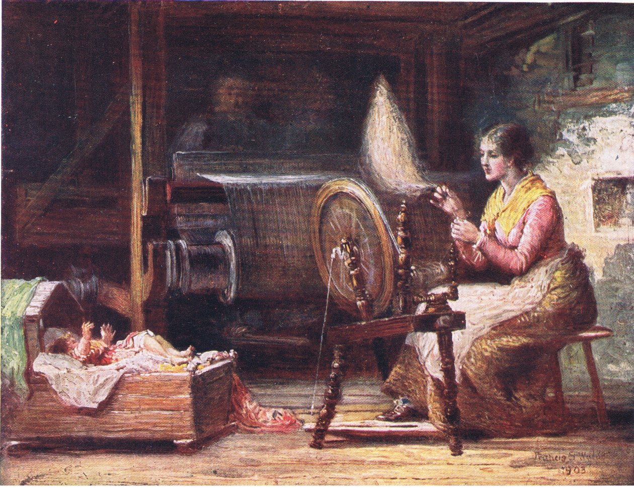 Une maison à Donegal, de Regards sur de Nombreux Pays: Irlande publié par Adams & Charles, 1909 - Francis S. Walker