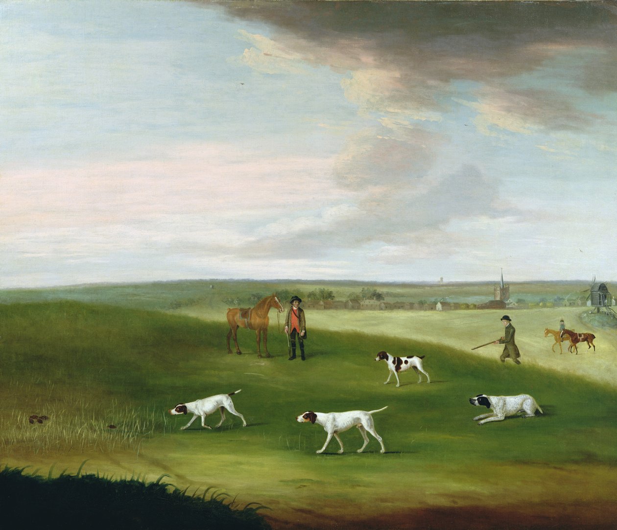 Une scène de chasse - J. Francis Sartorius