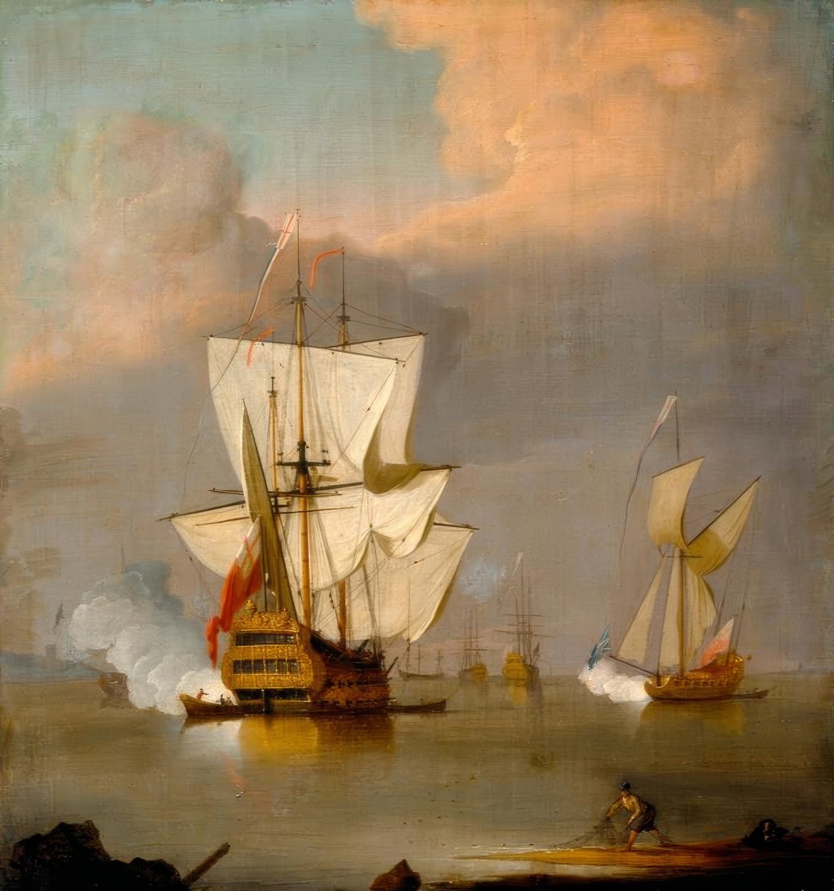 Le coup de canon du soir - Francis Swaine