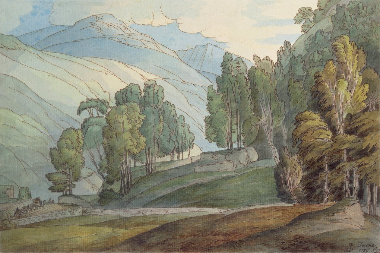La Vallée de Saint-Jean, 1786 - Francis Towne