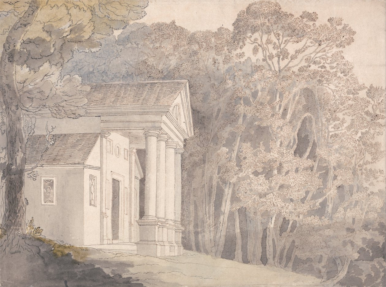 Parc de Werrington, Devonshire - Francis Towne