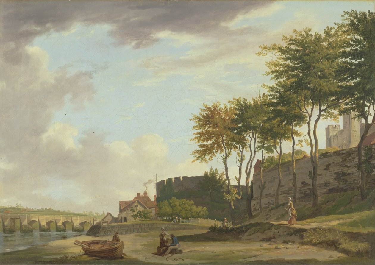 La Medway à Rochester - Francis Wheatley
