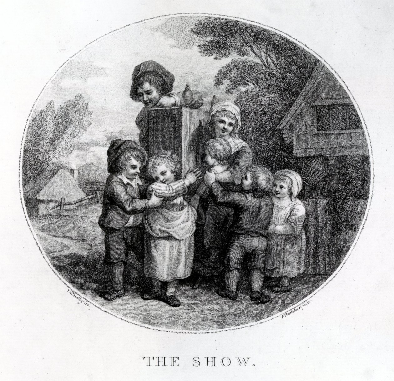 Le spectacle de la boîte, 1789 - Francis Wheatley