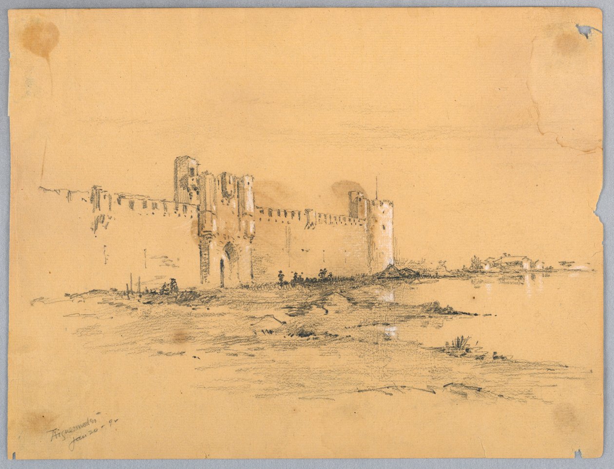 Aigues-Mortes - Francis Augustus Lathrop