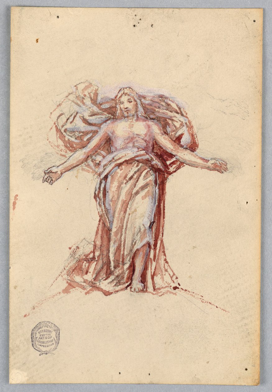 Étude pour le Christ, Chœur de St. Bartholomew, New York - Francis Augustus Lathrop