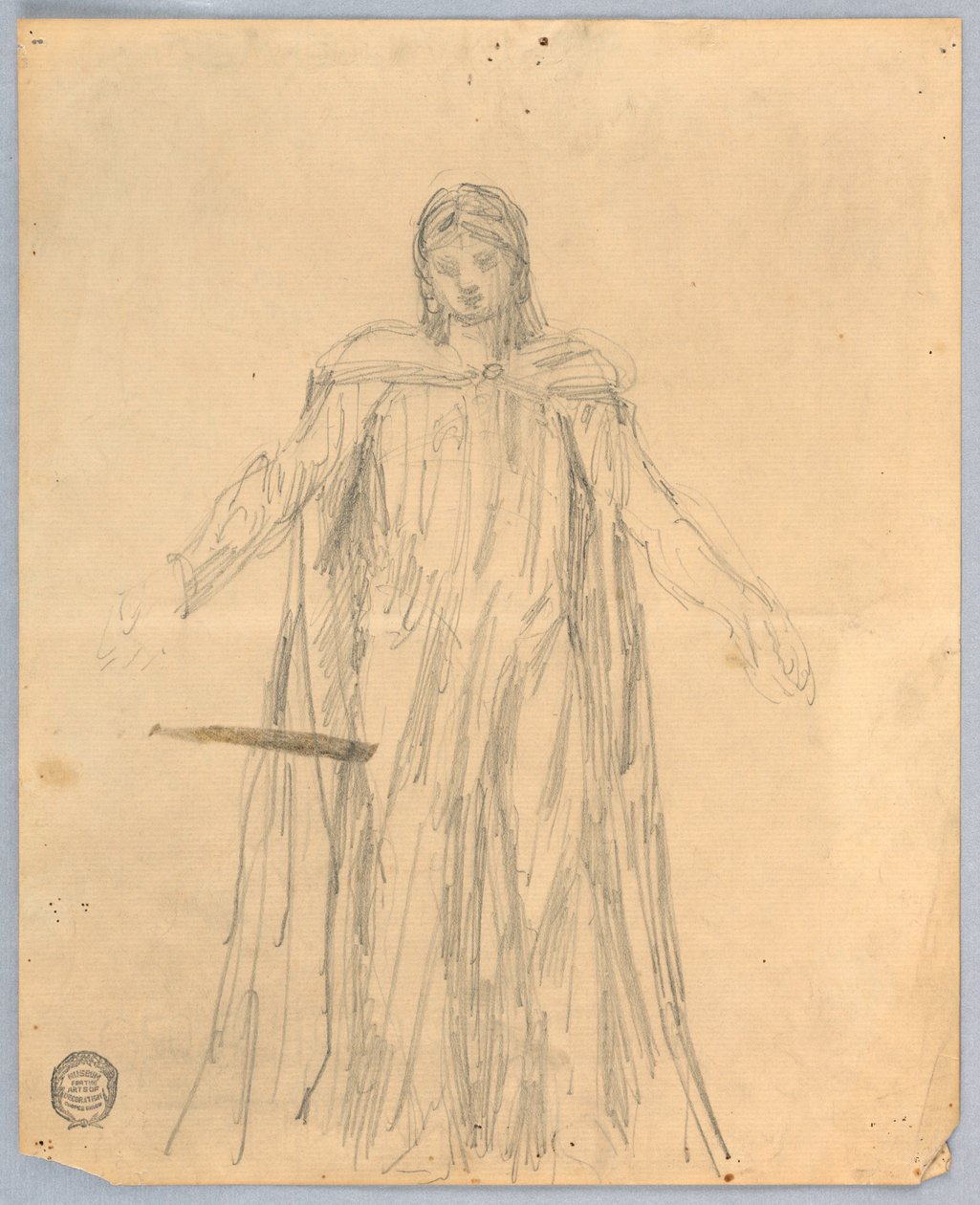 Étude pour le Christ, Chœur de St. Bartholomew, New York - Francis Augustus Lathrop