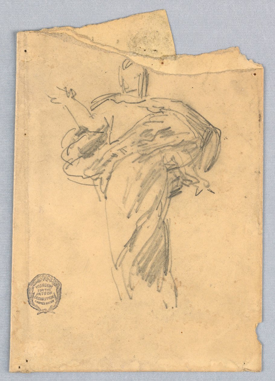 Étude pour le Christ, Chœur de St. Bartholomew, New York - Francis Augustus Lathrop