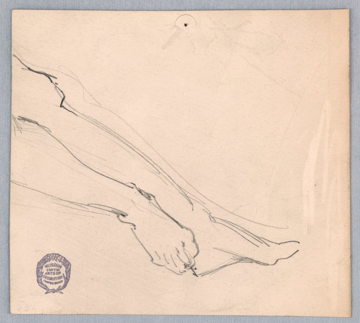Étude pour "Diane et ses suivantes parmi les constellations" - Francis Augustus Lathrop