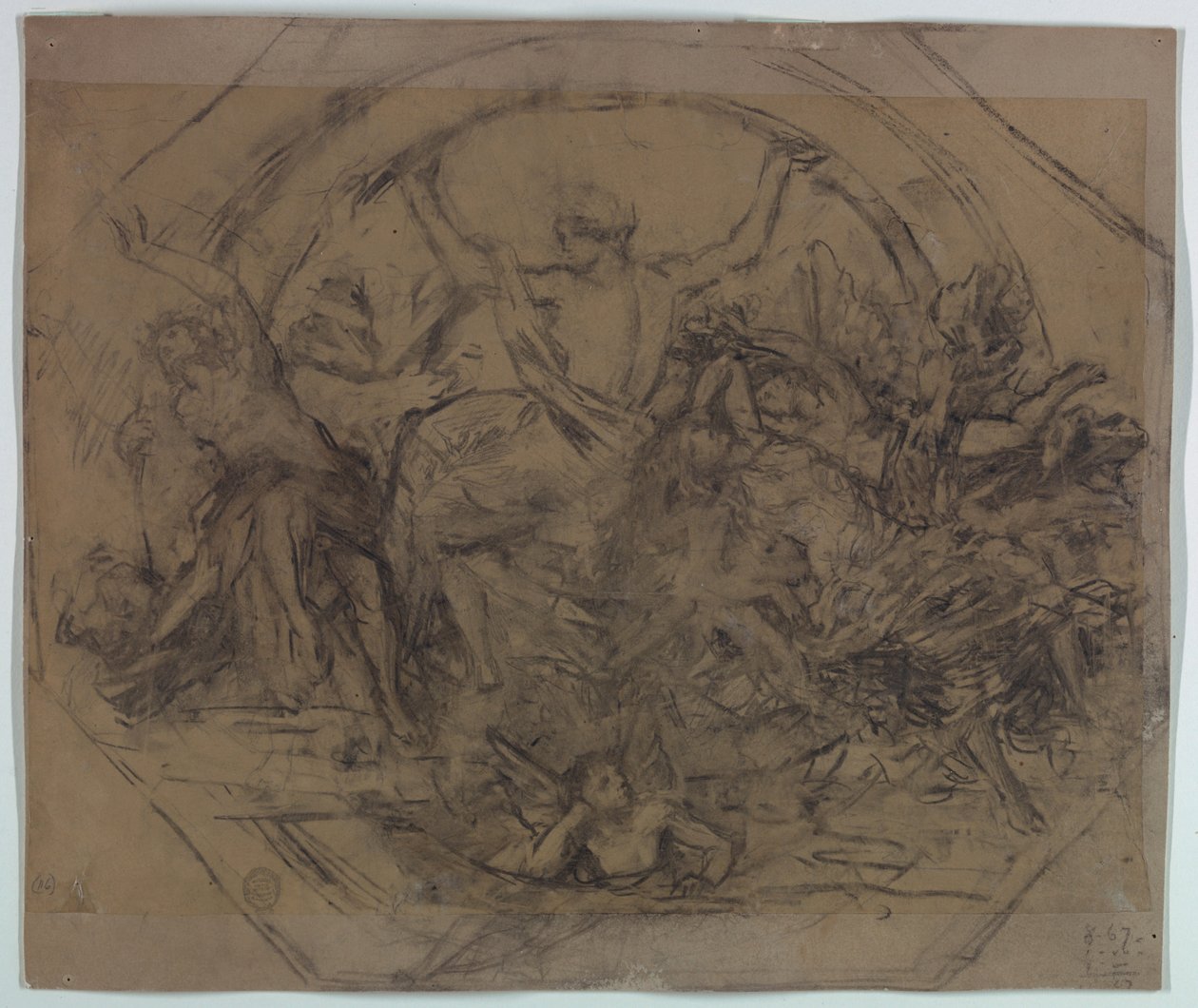 Étude pour "Zodiac" - Francis Augustus Lathrop