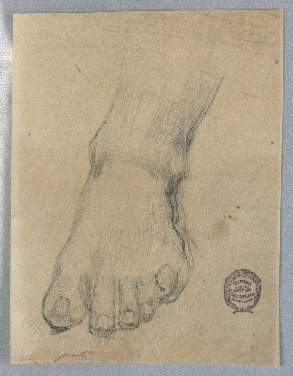 Étude pour un pied - Francis Augustus Lathrop