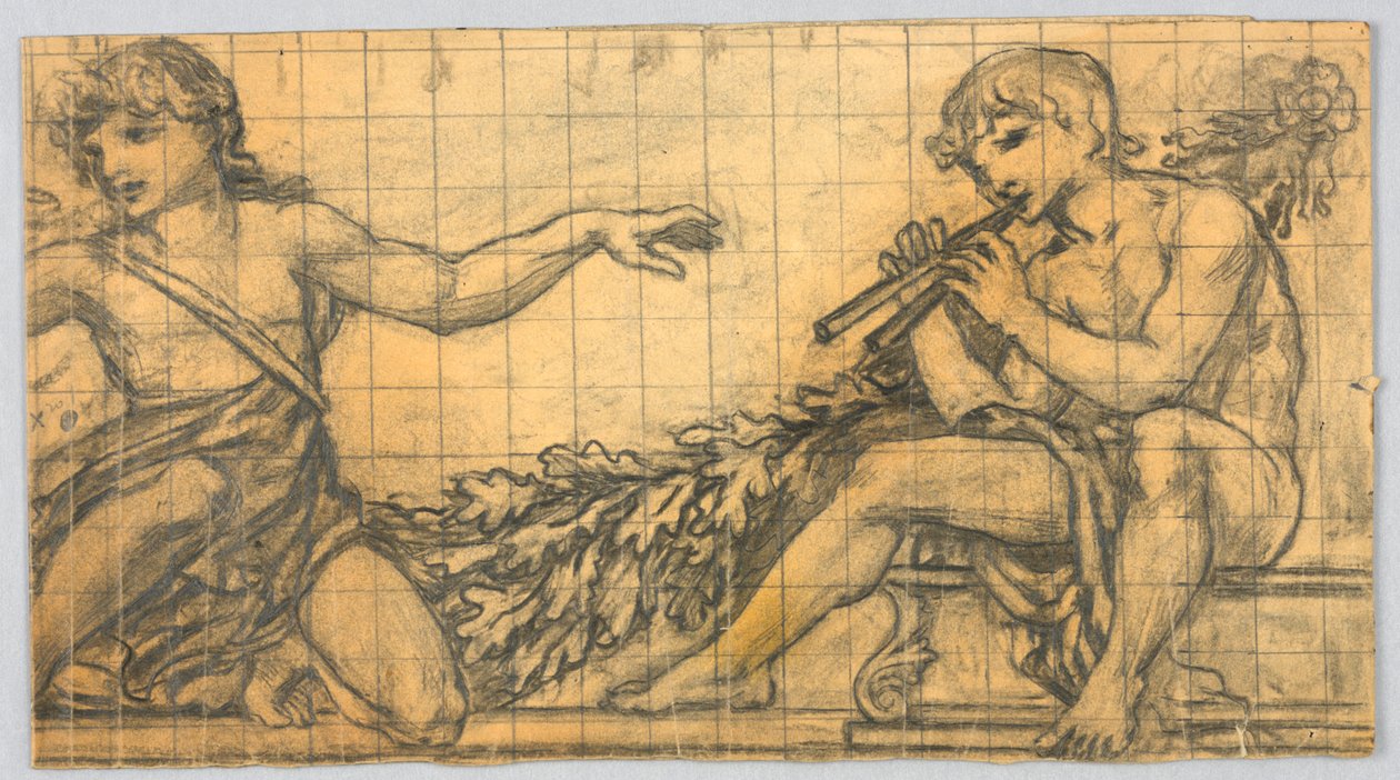 Étude pour une fresque - Francis Augustus Lathrop