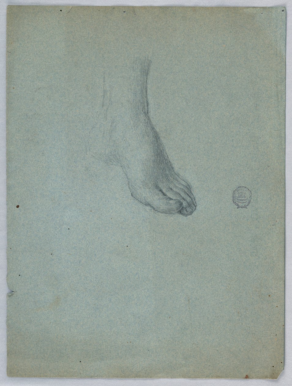 Étude du pied gauche - Francis Augustus Lathrop
