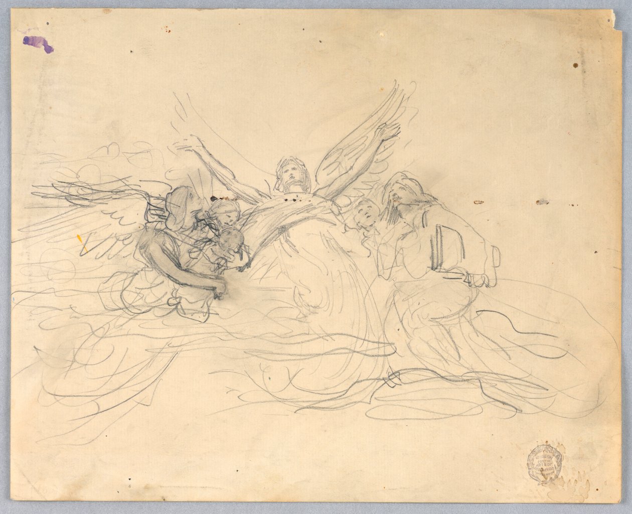 Anges adorateurs - Francis Augustus Lathrop