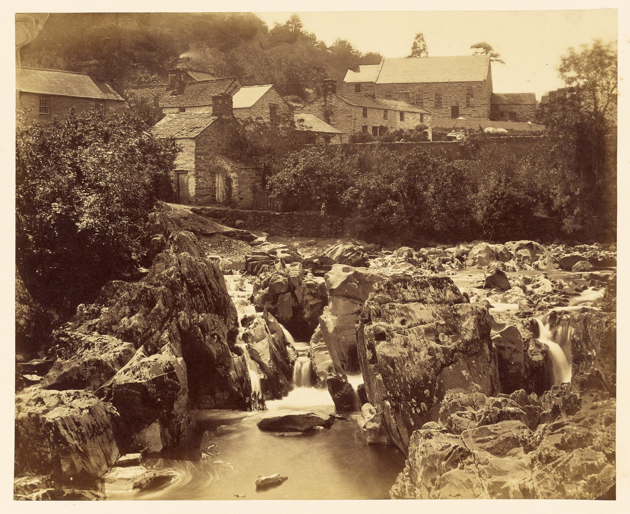 À Pont y Pair, Betws-y-Coed, pays de Galles du Nord - Francis Bedford