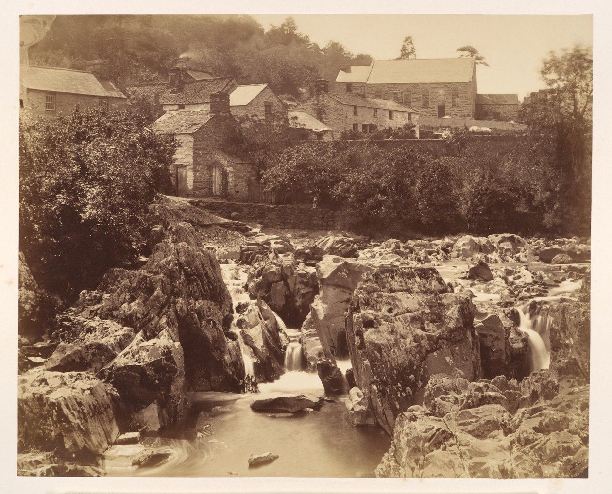 À Pont y Pair, Bettws-y-Coed, Pays de Galles du Nord - Francis Bedford