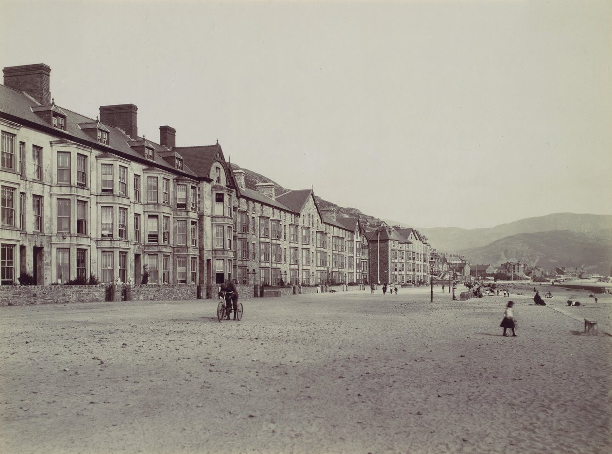 Barmouth. Marine Terrace et Esplanade, 1870s - Francis Bedford