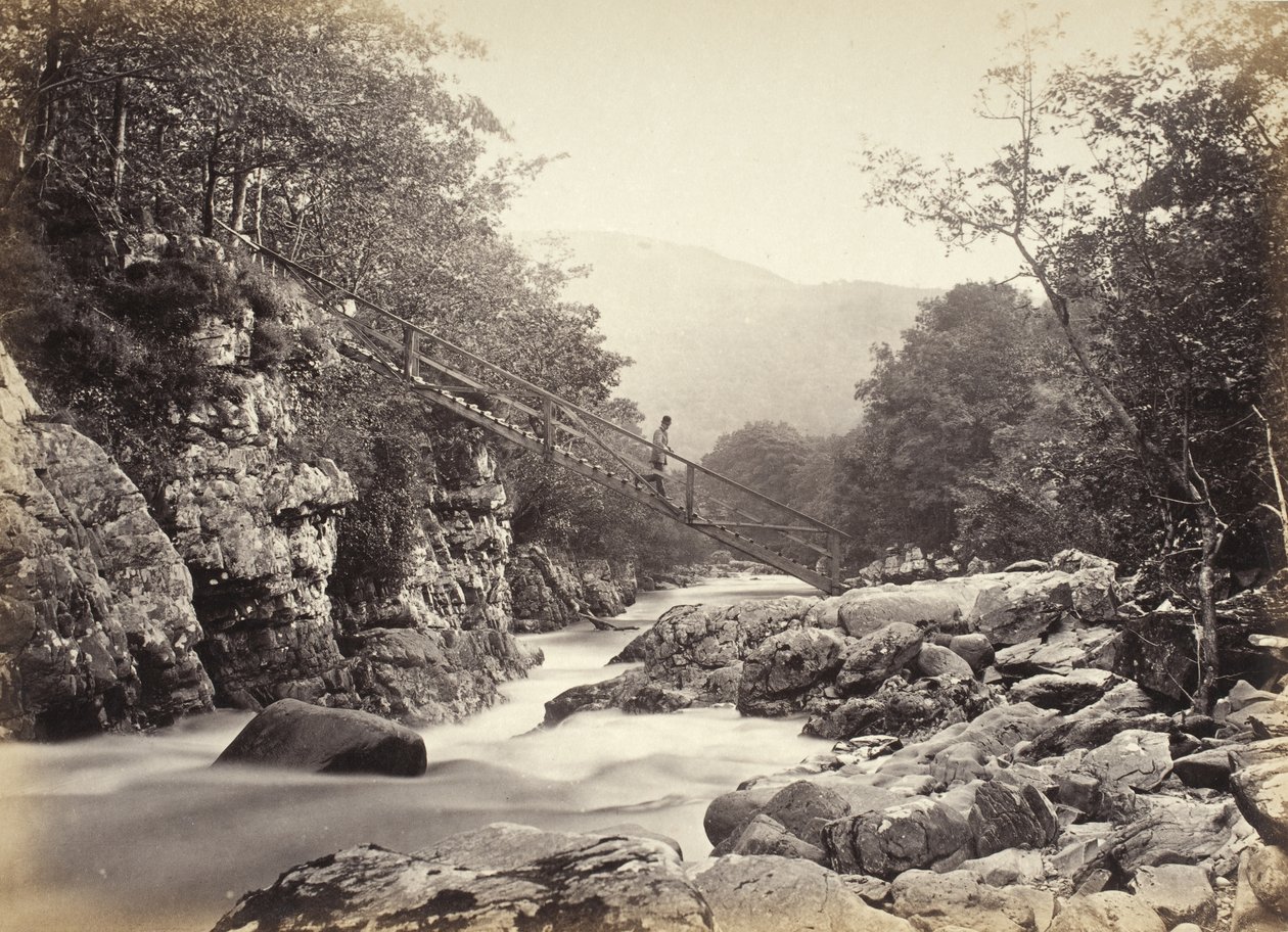 Bettws-y-Coed, le pont du mineur (693) - Francis Bedford