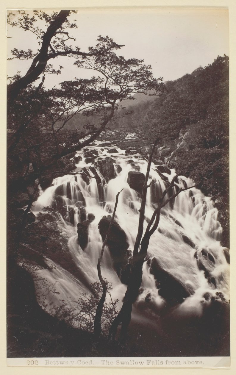 Bettws-y-Coed, Les chutes Swallow vues d