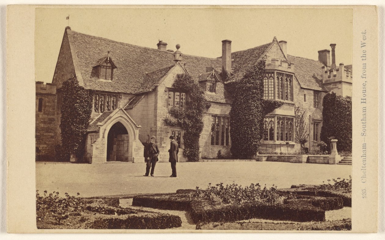 Cheltenham - Southern House, vu de l