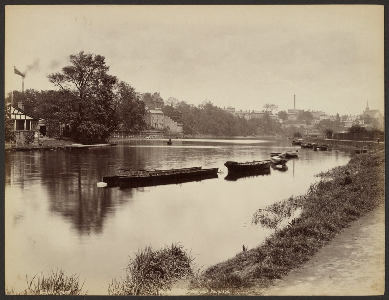 Chester, rivière Dee et Boughton - Francis Bedford