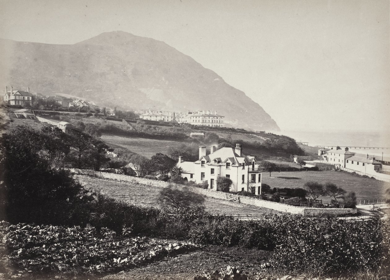Le château de Conway vu depuis la route (689) - Francis Bedford