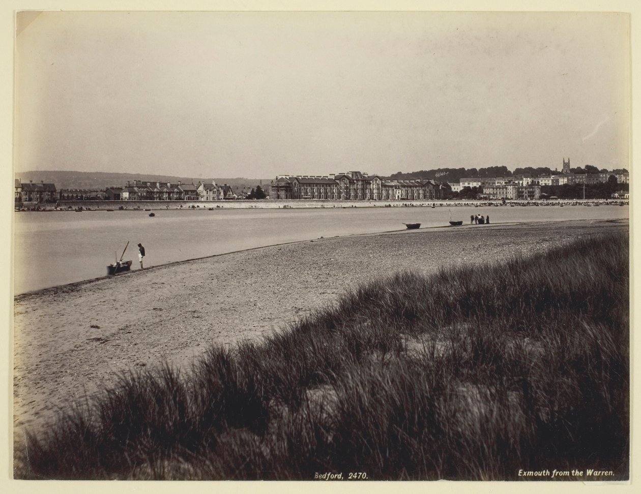 Exmouth depuis le Warren - Francis Bedford