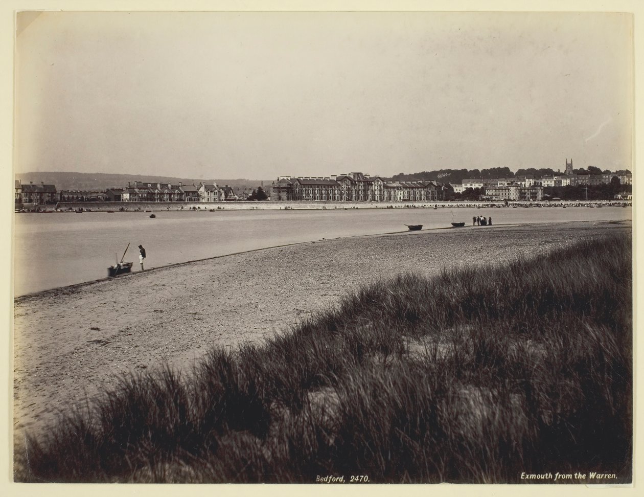 Exmouth depuis le Warren - Francis Bedford