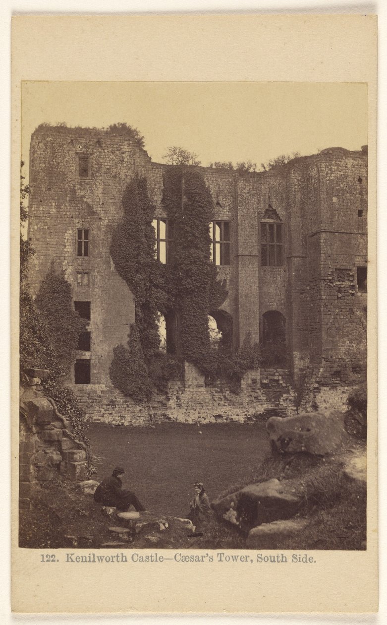 Château de Kenilworth - Tour de César, côté sud. - Francis Bedford