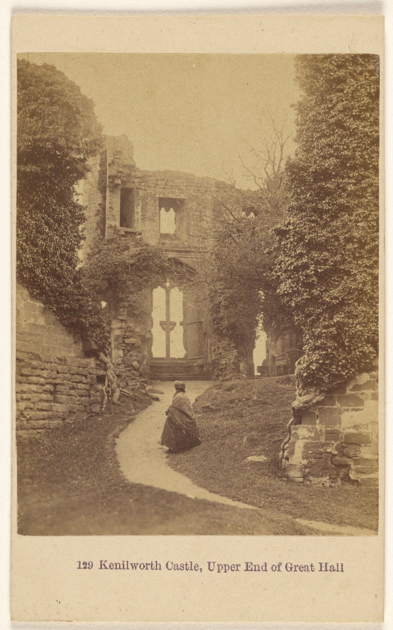 Kenilworth, extrémité supérieure de la Grande Salle - Francis Bedford