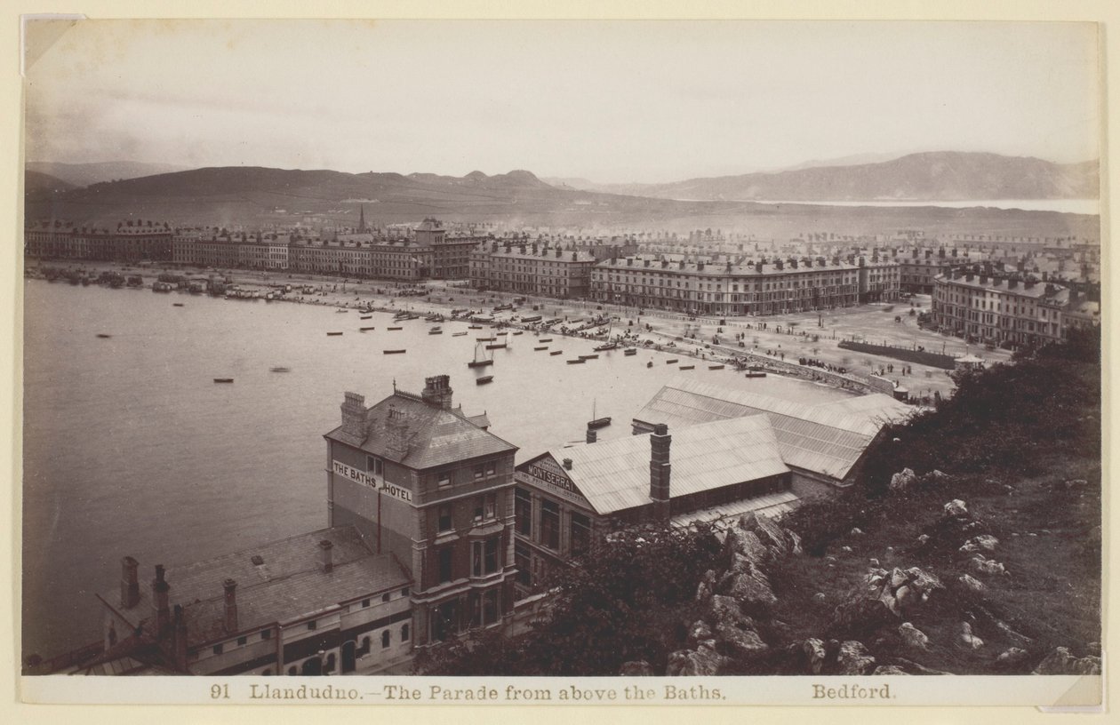 Llandudno - La Parade vue d