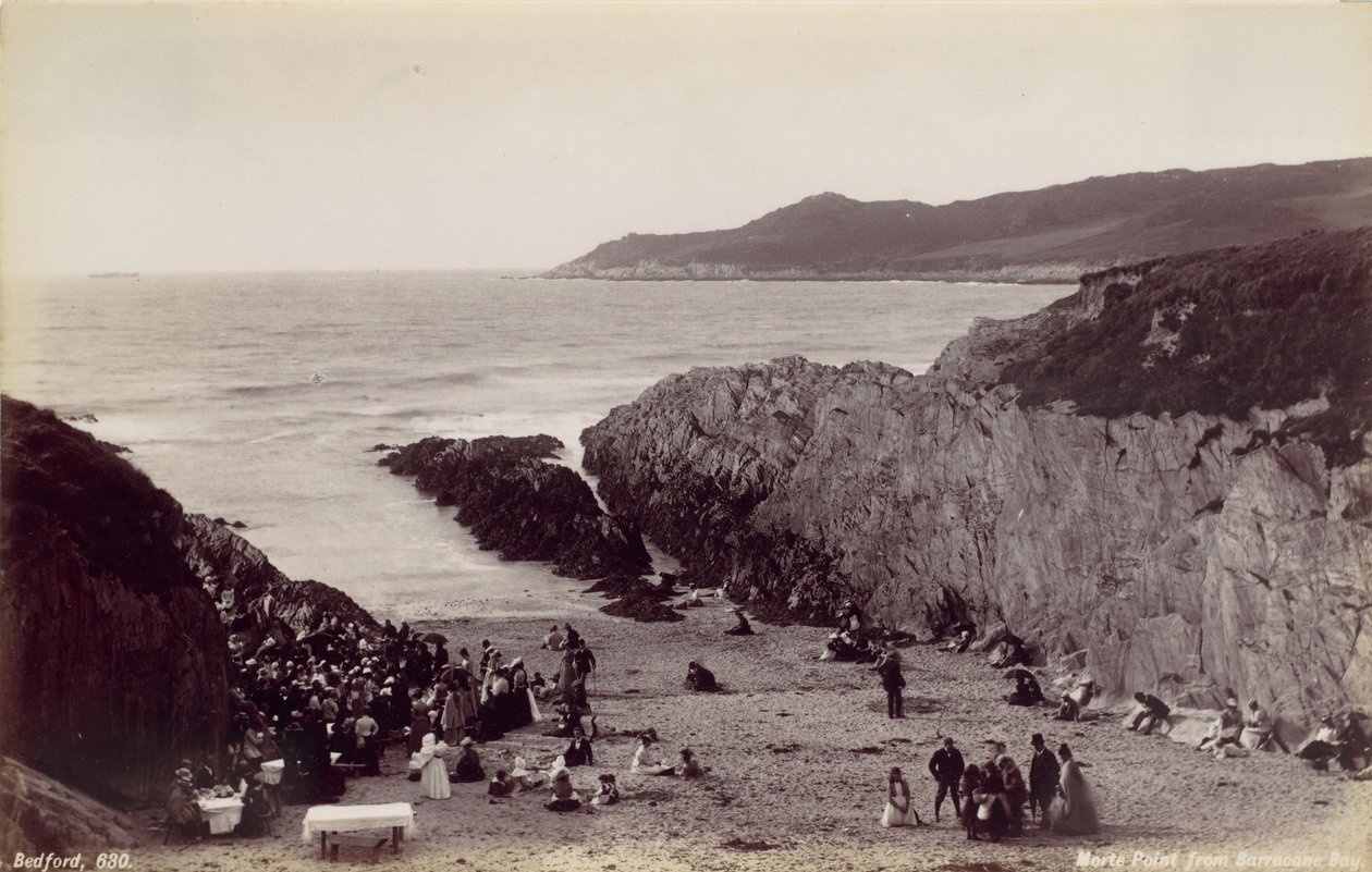 Morte Point depuis Barricane Bay - Francis Bedford