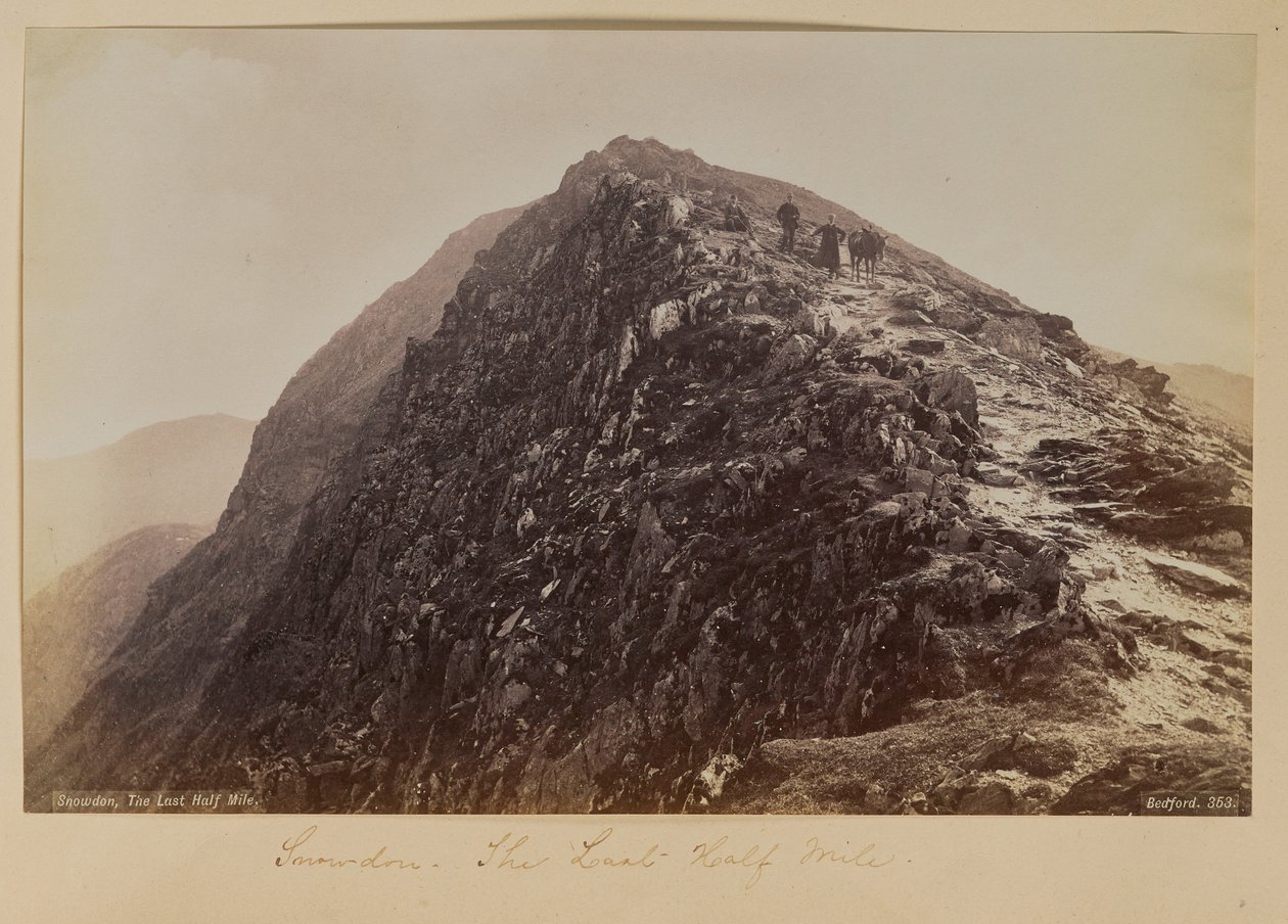 Snowdon - le dernier demi-mille - Francis Bedford