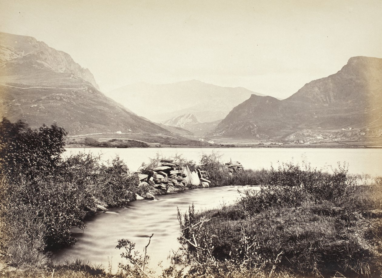 Snowdon, depuis les lacs de Nantlle (583) - Francis Bedford