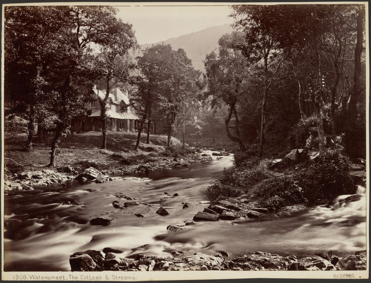 Watersmeet, The Cottage et Streams - Francis Bedford